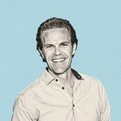 Lithograph portrait of Cory Carlson