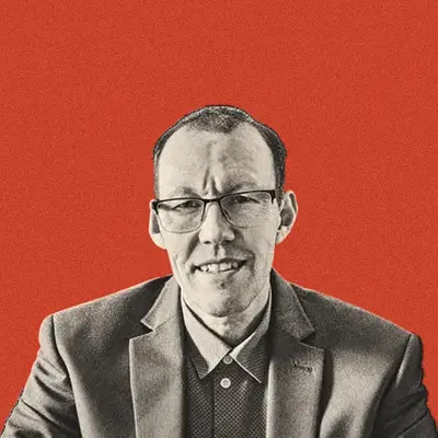 Lithograph portrait of David Dahlén D’Cruz