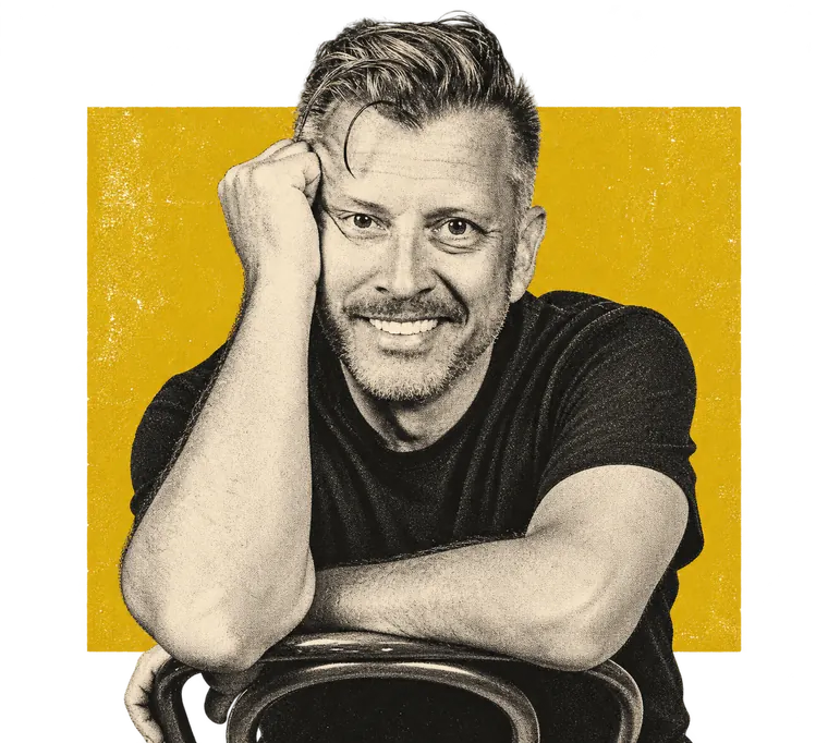 Lithograph portrait of Joe Boyd