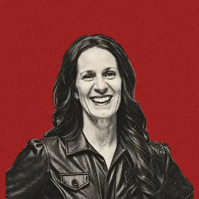 Lithograph portrait of Krissy Little