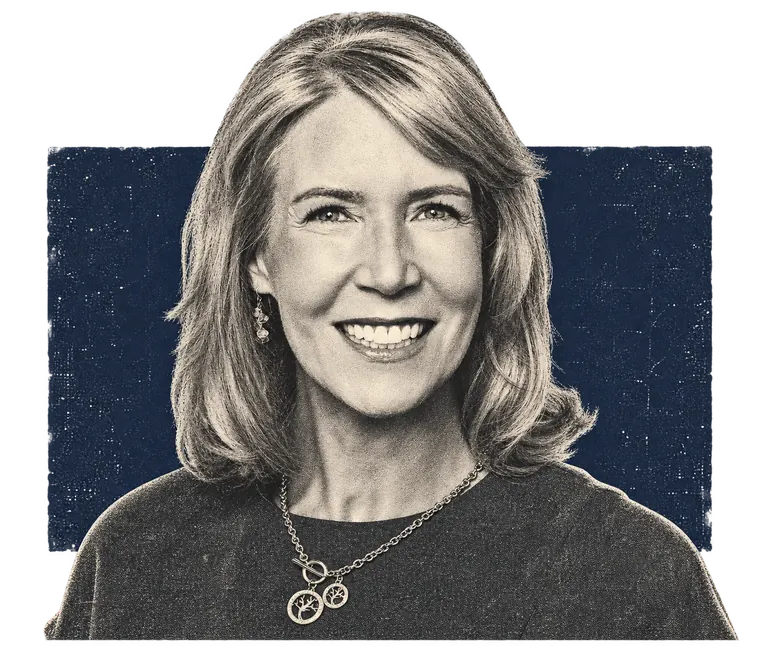 Lithograph portrait of Sharon Grehan