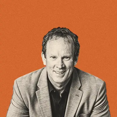 Lithograph portrait of Tom Krause