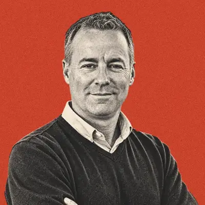 Lithograph portrait of Tim Urmston