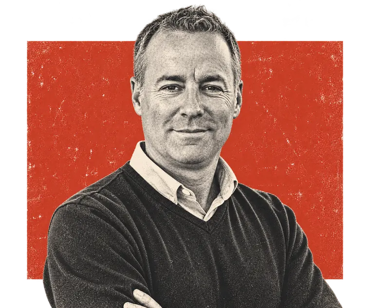 Lithograph portrait of Tim Urmston