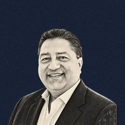 Lithograph portrait of Wolfgang Trampe